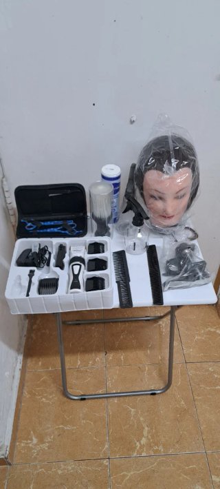 Pack peluquería hombre + maniquí