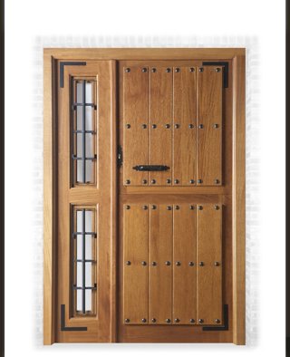 puertas de calle en madera