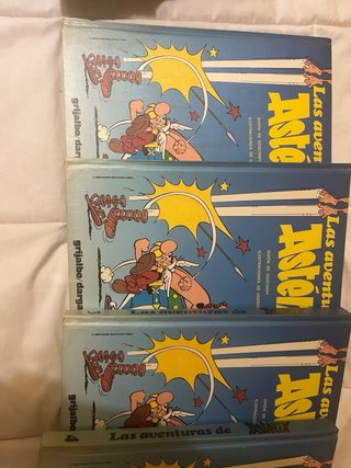 Colección de libros de Las Aventuras de Asterix