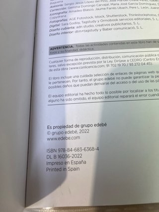 BIOLOGIA Y GEOLOGIA 1
