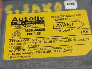 CENTRALITA AIRBAG CITROEN SAXO 9638588680 5507408
