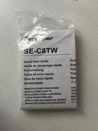 Auriculares Inalámbricos Pioneer C8 Bluetooth