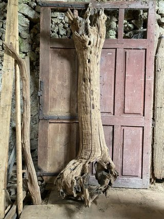 Portones madera maciza antiguos