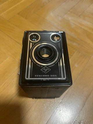 Cámara Agfa Synchro Box 120mm Vintage