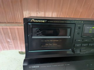 Pioneer CT-W208R Stereo Doppio Cassette Deck