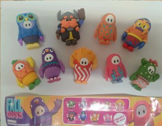 Fall Guys Collezionabili Figure - Set Completo