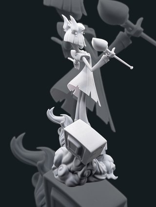 Figura Alastor Hazbin Hotel