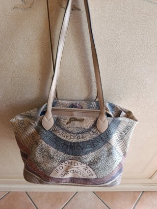 Borsa Gattinoni Donna Beige Multicolor