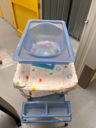 Cambiador bañera bebé