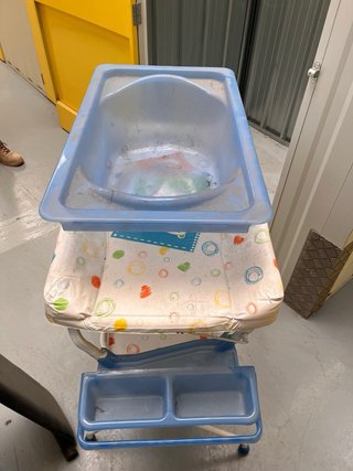Cambiador bañera bebé