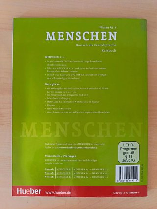 Pack Completo de Alemán Menschen A1.2 + CD