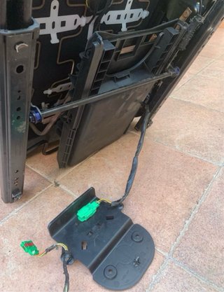 Asiento Copiloto Citroen Negro