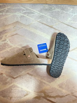 Birkenstock talla 40 beige/marrón