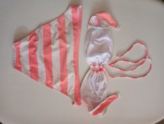 Costume da bagno a righe