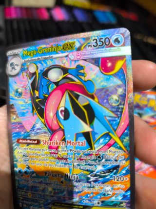 Carta Pokémon Mega-Greninja EX 116/086