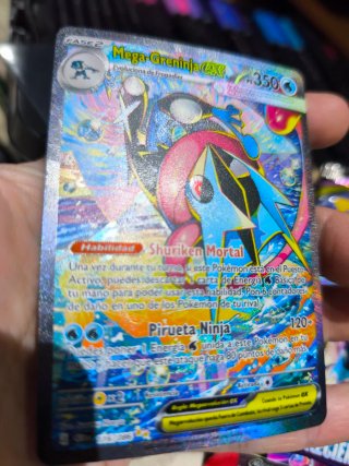 Carta Pokémon Mega-Greninja EX 116/086