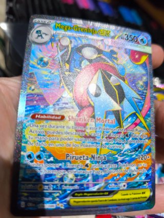 Carta Pokémon Mega-Greninja EX 116/086