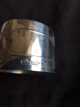 Servilleteros Cristofle Paris Plata