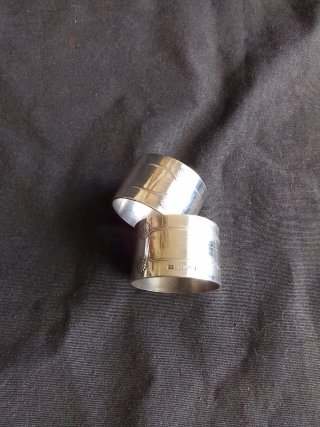 Servilleteros Cristofle Paris Plata