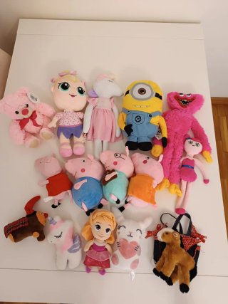 Lote de peluches variados