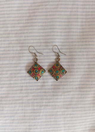 Pendientes artesanales étnicos