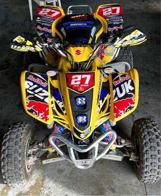 LED Suzuki LTZ 400 + protectores chasis