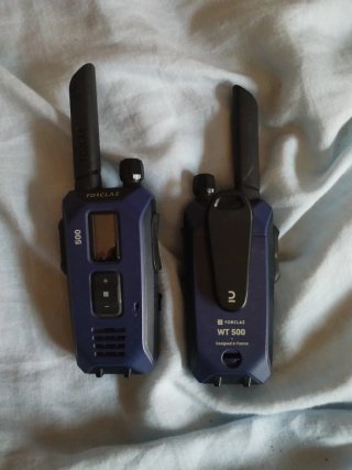 2 Walkie Talkies FORCLAZ 500