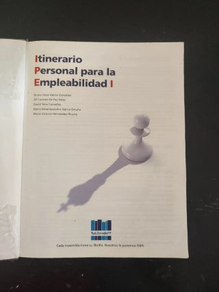Libro Itinerario personal para la empleabilidad 1