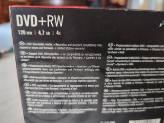 Pack 10 DVDs+RW Imation 4.7 GB 120 min 4x