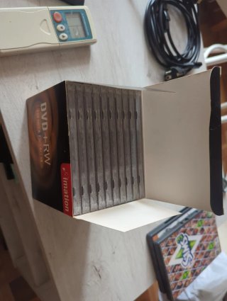 Pack 10 DVDs+RW Imation 4.7 GB 120 min 4x