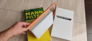 Filtro de aire MANN-FILTER C 3585