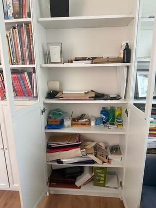 Librerías IKEA Billy con puertas