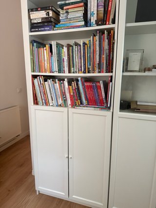 Librerías IKEA Billy con puertas