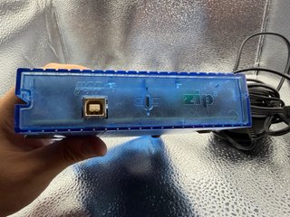 Lector Iomega Zip 100 Azul