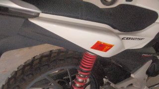 Honda CB 125F Blanca