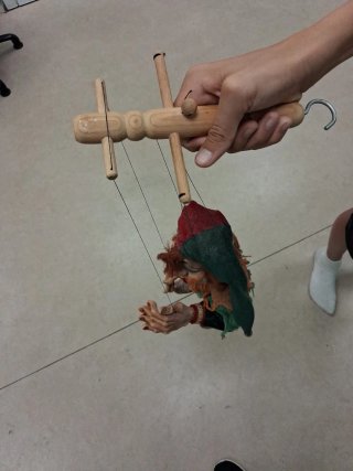 Marioneta Duende Marinera Praga