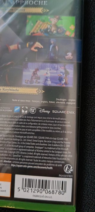 Kingdom Hearts III precintado Xbox One