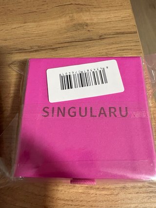 Pulsera Singularu cuentas azul y dorada
