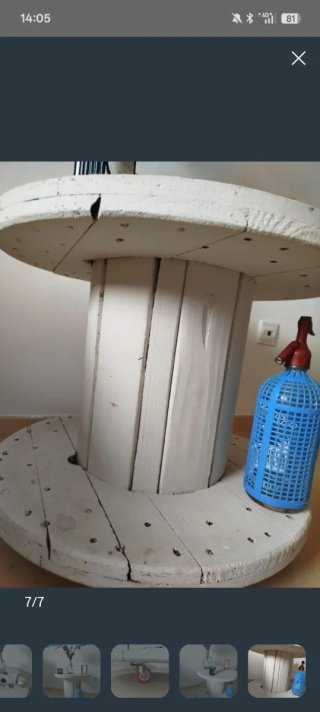 Mesa Bobina Ruedas