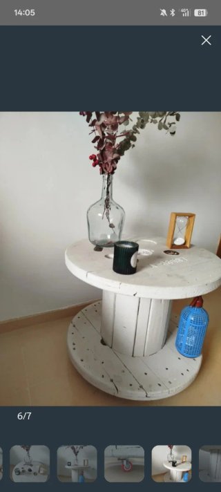 Mesa Bobina Ruedas