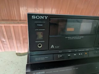 Sony TC-W250 Stereo Cassette Deck Vintage