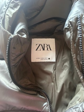Plumífero Zara Verde Oliva