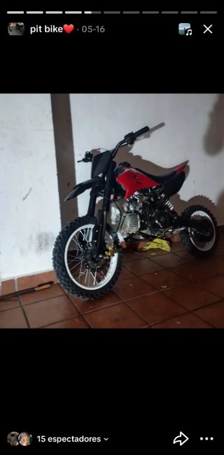 Pit Bike 125cc Semiautomática Motocross