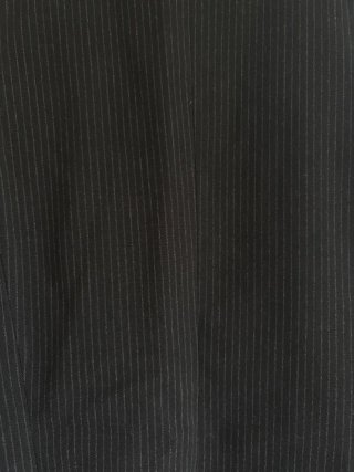 Chaleco Bershka Negro a Rayas Blancas