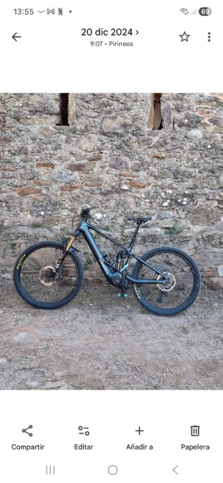 Bicicleta eléctrica Orbea wild H10 full kashima