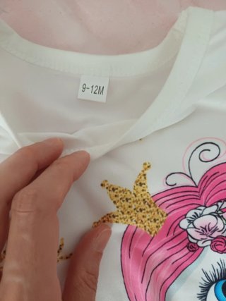 Conjunto bebé unicornio princesa