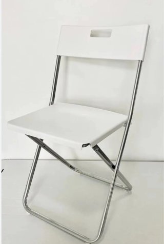3 Sillas Plegables Gunde Ikea Blancas
