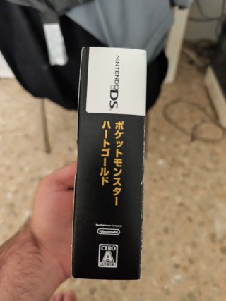 Pokémon HeartGold Nintendo DS Japonés Completo