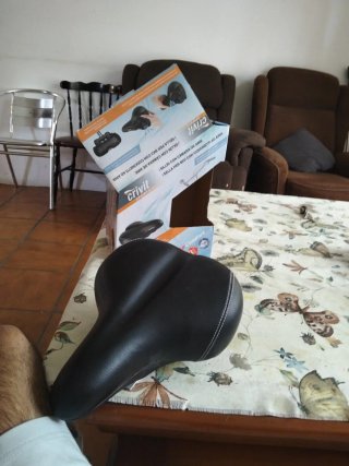 Sillín Crivit Air Comfort para Bicicleta