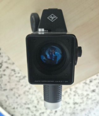 Agfa Movexoom 2000 cinepresa Super 8 + custodia